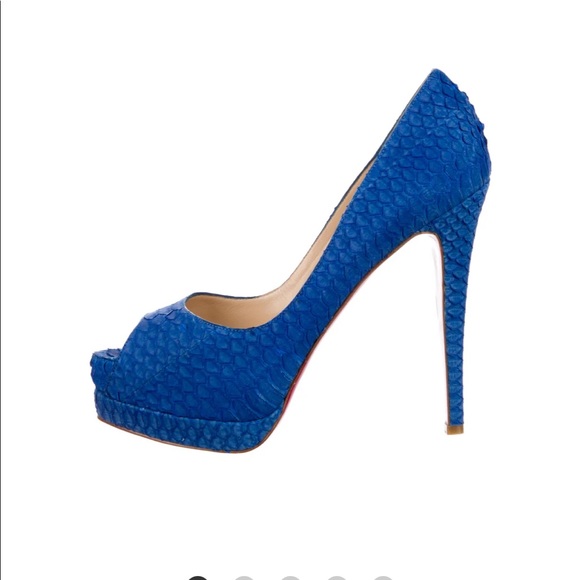 Christian Louboutin Altadama 140 Watersnake - Picture 5 of 11